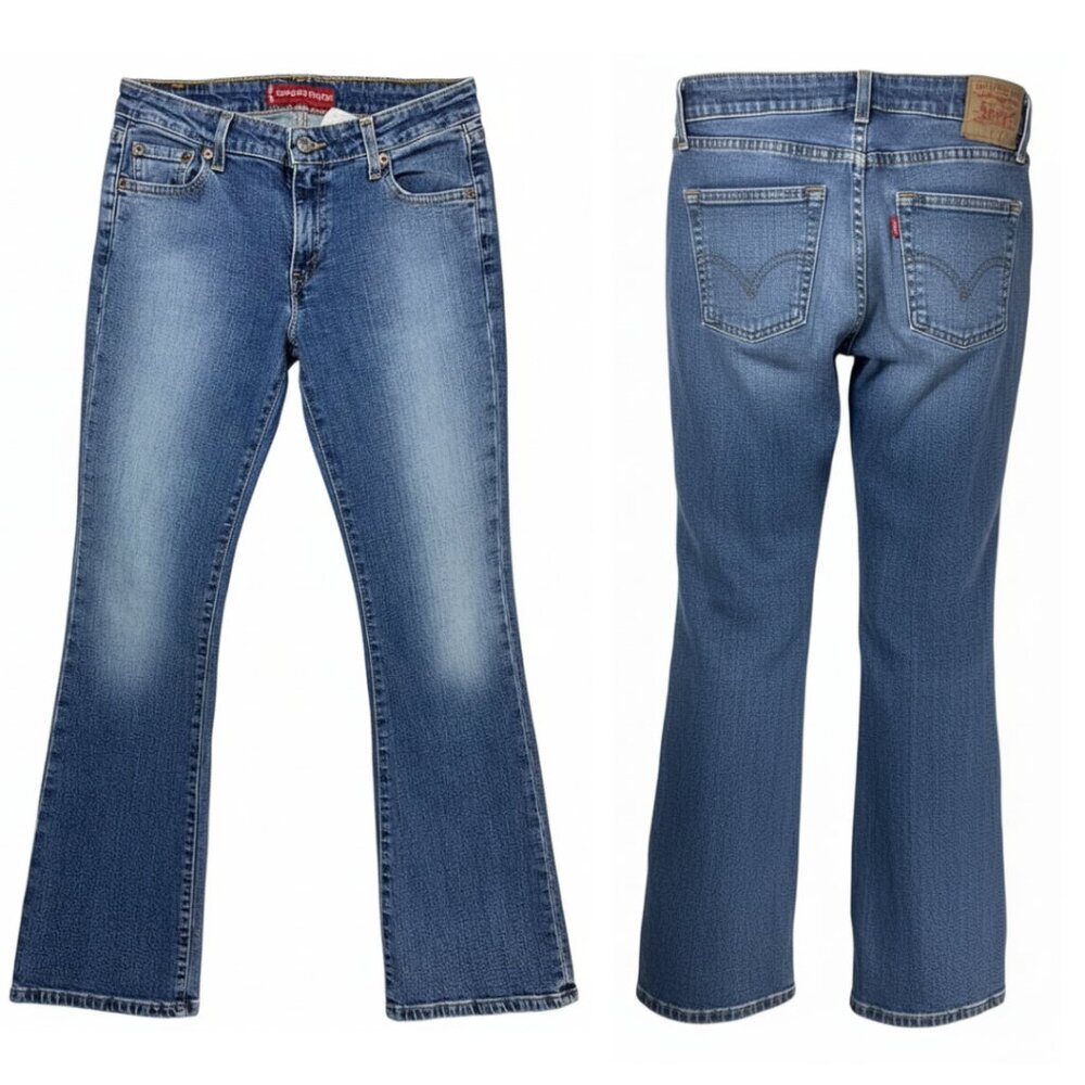 Vintage Levi’s 518 Superlow Bootcut Jeans Y2K Britney Era, Women’s 7